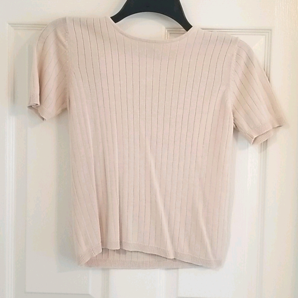 🗣️3for15! Vintage short sleeve sweater